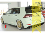 schwarz glänzend, nur passend für GTI, GTD, GTE, R-Line, Golf R, ABS Kunststoff, Eintragungsfrei / mit ABE