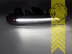 LED, schwarz, Eintragungsfrei / mit R87 Zulassung als Tagfahrlicht, Eintragungsfrei / mit E-Prüfzeichen