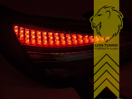LED, dynamischer LED Blinker, schwarz, rot, Nur passend bei Fahrzeugen mit original LED Rückleuchten, Eintragungsfrei / mit E-Prüfzeichen