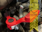 rot, nur passend für VW Up! GTI, Metall / Stahl, Schaltwege um 40 Prozent kürzer!