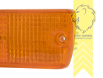 Halogen, orange, nur passend für GL Stoßstange (große Stoßstange), Blinkerbirnen BAU15S, Eintragungsfrei / mit E-Prüfzeichen