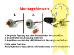 LED, chrom, Eintragungsfrei / mit E-Prüfzeichen