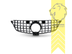 Original Mercedes Emblem wird übernommen, chrom, schwarz glänzend, ABS Kunststoff, Eintragungsfrei / als Ersatzteil verwendbar