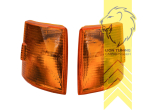 Halogen, orange, nur passend für Fahrzeuge mit kurzem Vorderwagen, Blinkerbirnen BAU15S, Eintragungsfrei / mit E-Prüfzeichen