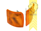 Halogen, orange, nur passend für Fahrzeuge mit kurzem Vorderwagen, Blinkerbirnen BAU15S, Eintragungsfrei / mit E-Prüfzeichen