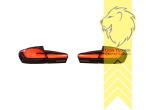 LED, mit LED Blinker, dynamischer LED Blinker, schwarz, Eintragungsfrei / mit E-Prüfzeichen