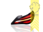 LED, dynamischer LED Blinker, schwarz, rot, Nur passend bei Fahrzeugen mit original LED Rückleuchten, Eintragungsfrei / mit E-Prüfzeichen