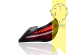 LED, dynamischer LED Blinker, schwarz, rot, Nur passend bei Fahrzeugen mit original LED Rückleuchten, Eintragungsfrei / mit E-Prüfzeichen
