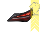 LED, dynamischer LED Blinker, schwarz, rot, nur passend bei Fahrzeugen mit Original Halogen Rückleuchten, Eintragungsfrei / mit E-Prüfzeichen