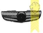 Original Mercedes Emblem wird übernommen, schwarz glänzend, ABS Kunststoff, Eintragungsfrei / als Ersatzteil verwendbar