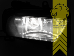 Halogen, schwarz, nicht passend für S-Line, H8, Eintragungsfrei / mit E-Prüfzeichen