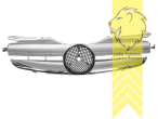 Original Mercedes Emblem wird übernommen, silber/chrom, ABS Kunststoff, Eintragungsfrei / als Ersatzteil verwendbar