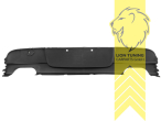 links und rechts, passend für unsere Artikelnummer 8209, 8210, auch passend für die original E81 / E87 M-Paket Stoßstange, PP Kunststoff, schwarz - lackierfähig, Eintragungsfrei / als Ersatzteil verwendbar