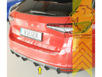 schwarz matt, für Fahrzeuge mit Anhängerkupplung, ABS Kunststoff, Eintragungsfrei / mit Teiletypgenehmigung TTG