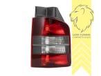 für Fahrzeuge mit Hecktüren, Halogen, rot, schwarz, Blinkerbirnen BAU15S, Eintragungsfrei / mit E-Prüfzeichen