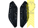Nur passend für Ford Ranger Raptor T9 mit breiten Kotflügeln, N1WZ9920000DA, schwarz glänzend, ABS Kunststoff, Eintragungsfrei / als Ersatzteil verwendbar