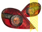 LED, schwarz, rot, Blinkerbirnen BAU15S, Eintragungsfrei / mit E-Prüfzeichen