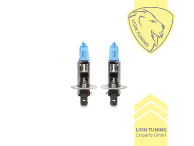 Halogen, 6000K, H1, 55W, Scheinwerfer, 12 V, Eintragungsfrei / mit E-Prüfzeichen