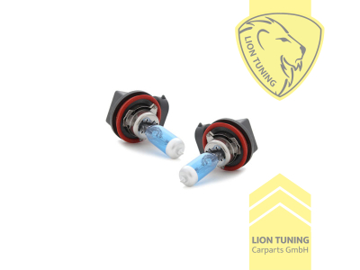 Halogen, 6000K, H11, 55W, Scheinwerfer, 12 V, Eintragungsfrei / mit E-Prüfzeichen