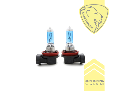 Halogen, 6000K, H11, 55W, Scheinwerfer, 12 V, Eintragungsfrei / mit E-Prüfzeichen