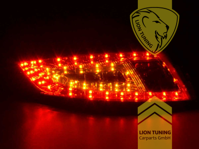 LED, schwarz, rot, Blinkerbirnen BAU15S, Eintragungsfrei / mit E-Prüfzeichen