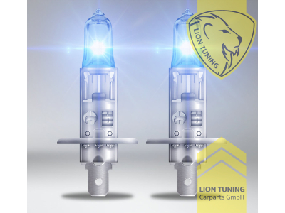 Halogen, 4500K, H1, 55W, Scheinwerfer, 12 V, Eintragungsfrei / mit E-Prüfzeichen
