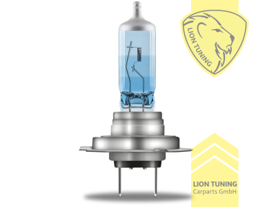 Halogen, 5000K, H7, 55W, Scheinwerfer, 12 V, Eintragungsfrei / mit E-Prüfzeichen