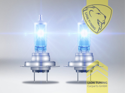 Halogen, 5000K, H7, 55W, Scheinwerfer, 12 V, Eintragungsfrei / mit E-Prüfzeichen