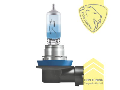 Halogen, 5000K, H11, 55W, Scheinwerfer, 12 V, Eintragungsfrei / mit E-Prüfzeichen