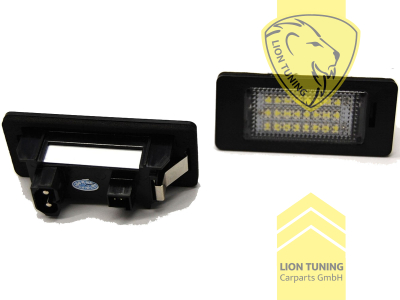 LED, weiss, Eintragungsfrei / mit E-Prüfzeichen
