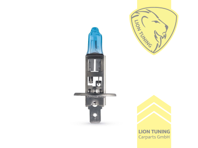 Halogen, 3700K, H1, 55W, Scheinwerfer, 12 V, Eintragungsfrei / mit E-Prüfzeichen
