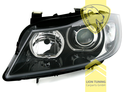 Halogen, schwarz, weiß LED, Abblendlicht H7 / Fernlicht H7, Blinkerbirnen BAU15S, elektrisch verstellbar - Stellmotor wird vom Original übernommen, Eintragungsfrei / mit E-Prüfzeichen