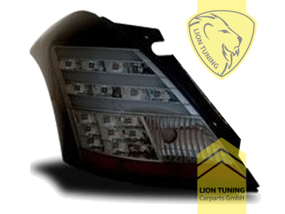 LED, schwarz, nur passend für Sport Modell, Eintragungsfrei / mit E-Prüfzeichen
