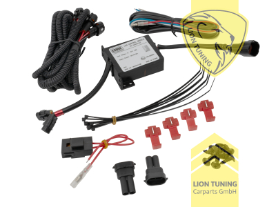 LED, chrom, Eintragungsfrei / mit E-Prüfzeichen, Eintragungsfrei / mit R87 Zulassung als Tagfahrlicht