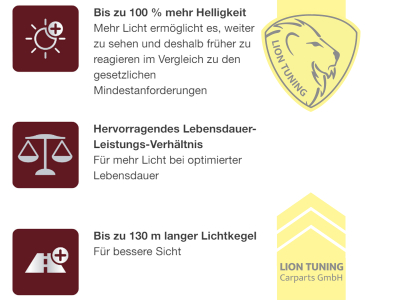 Halogen, 3500K, H7, 55W, Scheinwerfer, 12 V, Eintragungsfrei / mit R87 Zulassung als Tagfahrlicht