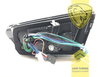 dynamischer LED Blinker, LED, schwarz, nur für Fahrzeuge mit werksseitig verbauten LED Rückleuchten, Eintragungsfrei / mit E-Prüfzeichen