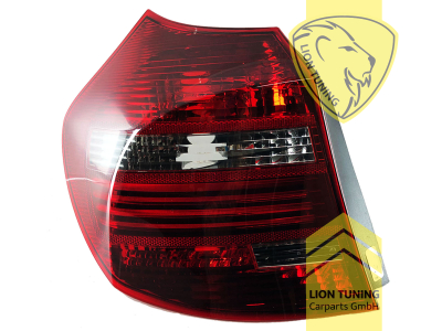 Halogen, rot, schwarz, für Fahrzeuge mit Original Xenon, Blinkerbirnen BAU15S, Eintragungsfrei / mit E-Prüfzeichen