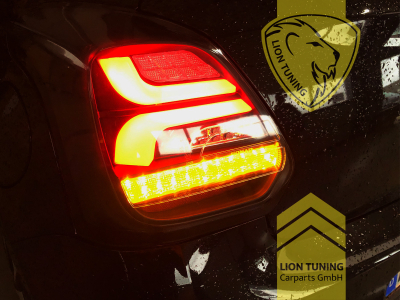 dynamischer LED Blinker, LED, schwarz, nur für Fahrzeuge mit werksseitig verbauten LED Rückleuchten, Eintragungsfrei / mit E-Prüfzeichen