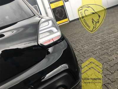 dynamischer LED Blinker, LED, schwarz, nur für Fahrzeuge mit werksseitig verbauten LED Rückleuchten, Eintragungsfrei / mit E-Prüfzeichen