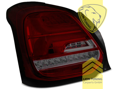 dynamischer LED Blinker, LED, rot, schwarz, nur für Fahrzeuge mit werksseitig verbauten LED Rückleuchten, Eintragungsfrei / mit E-Prüfzeichen