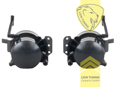 NUR passend für Sport Optik Stoßstange (Nicht M Paket), Halogen, schwarz, passend für unsere Art.: 5514, 5515, 5505, 5027, 2184, 2064, HB4, Eintragungsfrei / mit E-Prüfzeichen