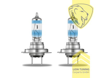 Halogen, 3900K, H7, 55W, Scheinwerfer, 12 V, Eintragungsfrei / mit E-Prüfzeichen