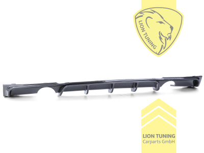 links und rechts, carbon Optik, passend für unsere Artikelnummer 10692, 10687, 10685, 11767, auch passend für die original F30 / F31 M-Paket Stoßstange, PP Kunststoff, Eintragungsfrei / als Ersatzteil verwendbar