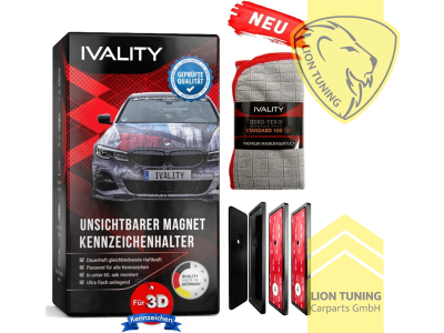 für 3D Kennzeichen, für 2 Kennzeichen