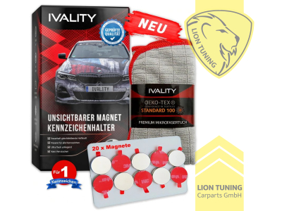 für 1 Kennzeichen