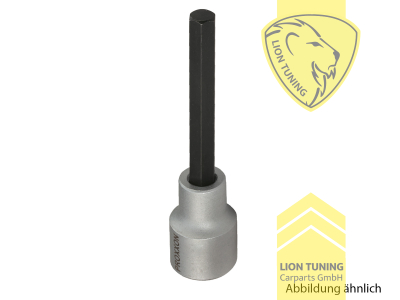 für 1/2 Zoll Vierkantantrieb (12,5 mm), HX 9, Chrom-Vanadium-Stahl, 100 mm