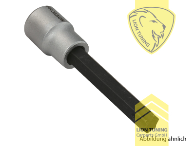 für 1/2 Zoll Vierkantantrieb (12,5 mm), TX 40, Chrom-Vanadium-Stahl, 100 mm
