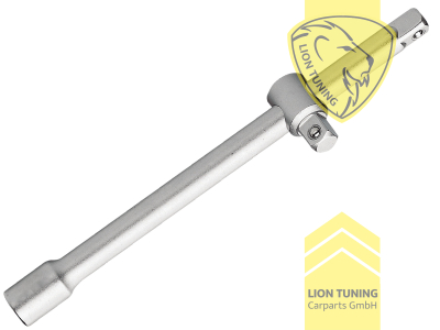 für 3/8 Zoll Vierkantantrieb (9,5 mm), 200 mm, Chrom-Vanadium-Stahl