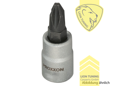 für 1/4 Zoll Vierkantantrieb (6,3 mm), PH 1, Chrom-Vanadium-Stahl