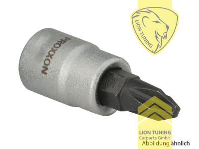 für 1/4 Zoll Vierkantantrieb (6,3 mm), PH 1, Chrom-Vanadium-Stahl